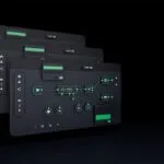 Vibe Coding workspace setup with multiple monitors running natural language programming interfaces
