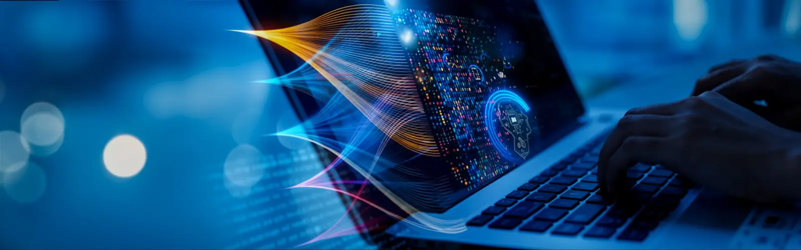 Business professionals using AI Customer Journey Analytics to analyze customer behavior and digital interactions