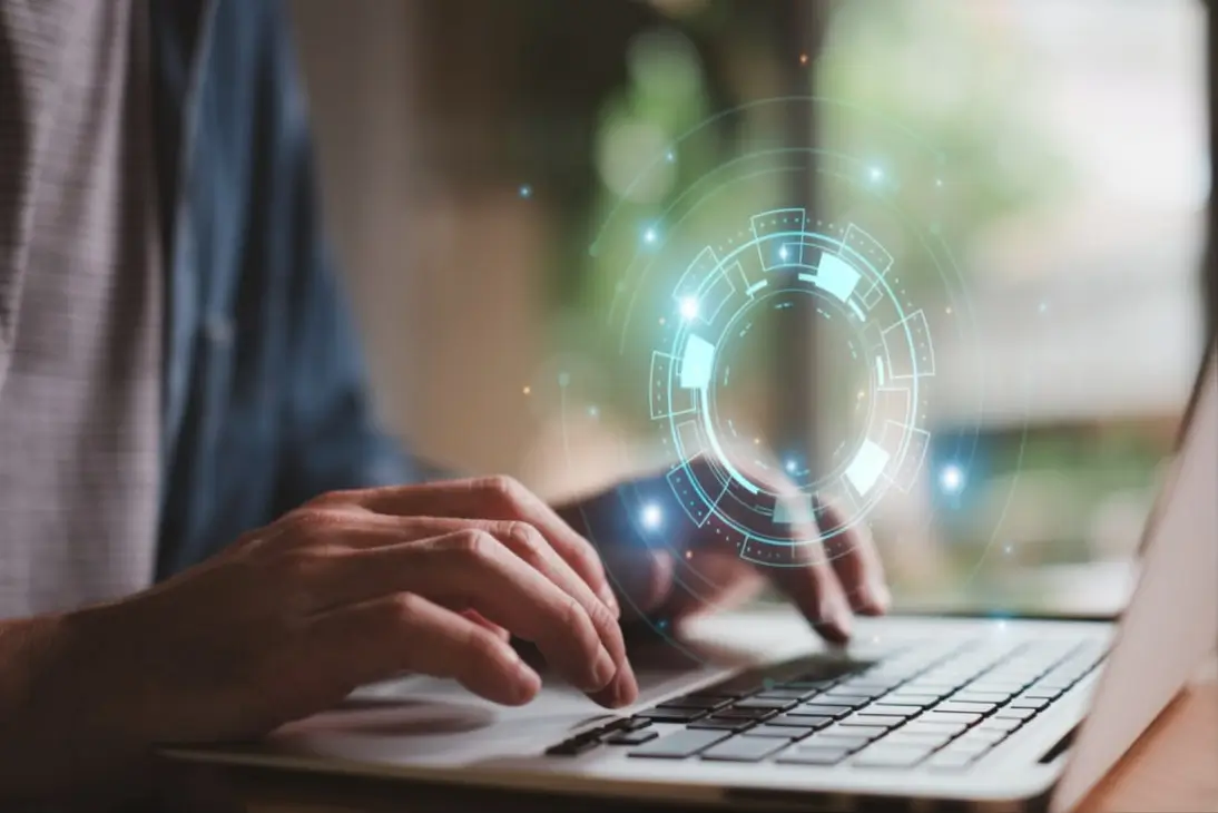AI agent helping a customer compare products online