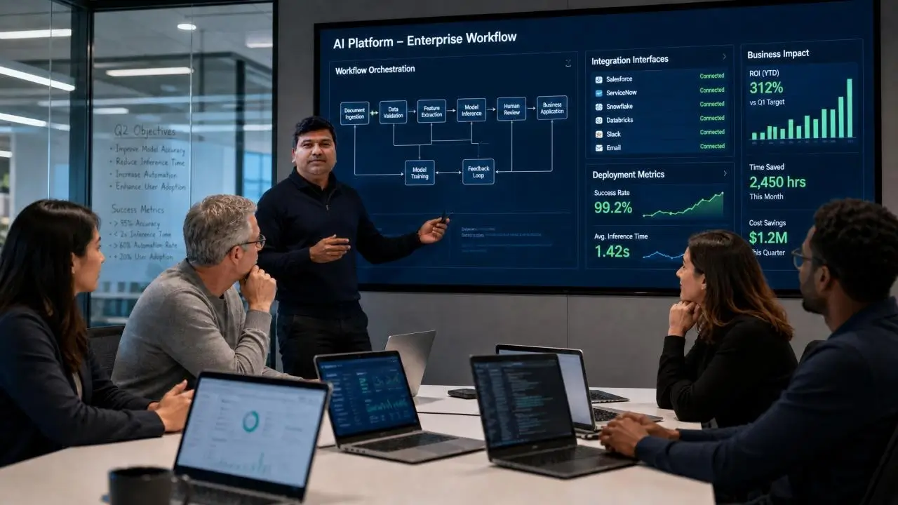 AI native business workflows and enterprise data analytics
