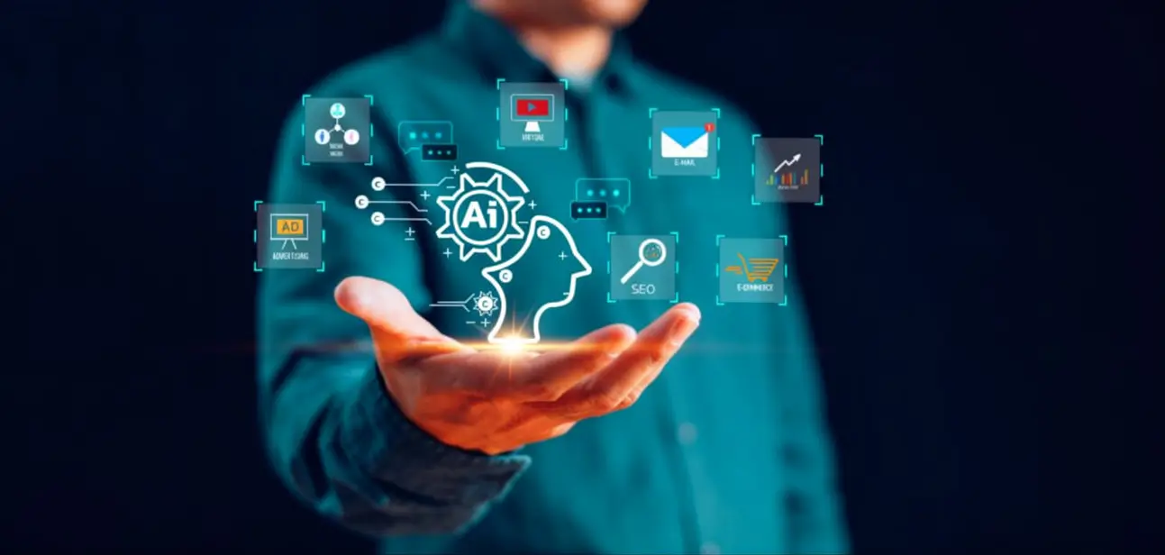 Digital marketer choosing AI marketing tools