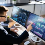 Enterprise IT administrator configuring AI Agent Human Checkpoints inside an automation workflow to verify data modifications.